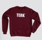 TERK Logo Crewneck — Burgundy