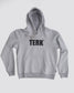 BLACK TERK LOGO HOODIE