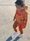 2-Piece RED HUMANRIGHT HOODIE & PANTS SET